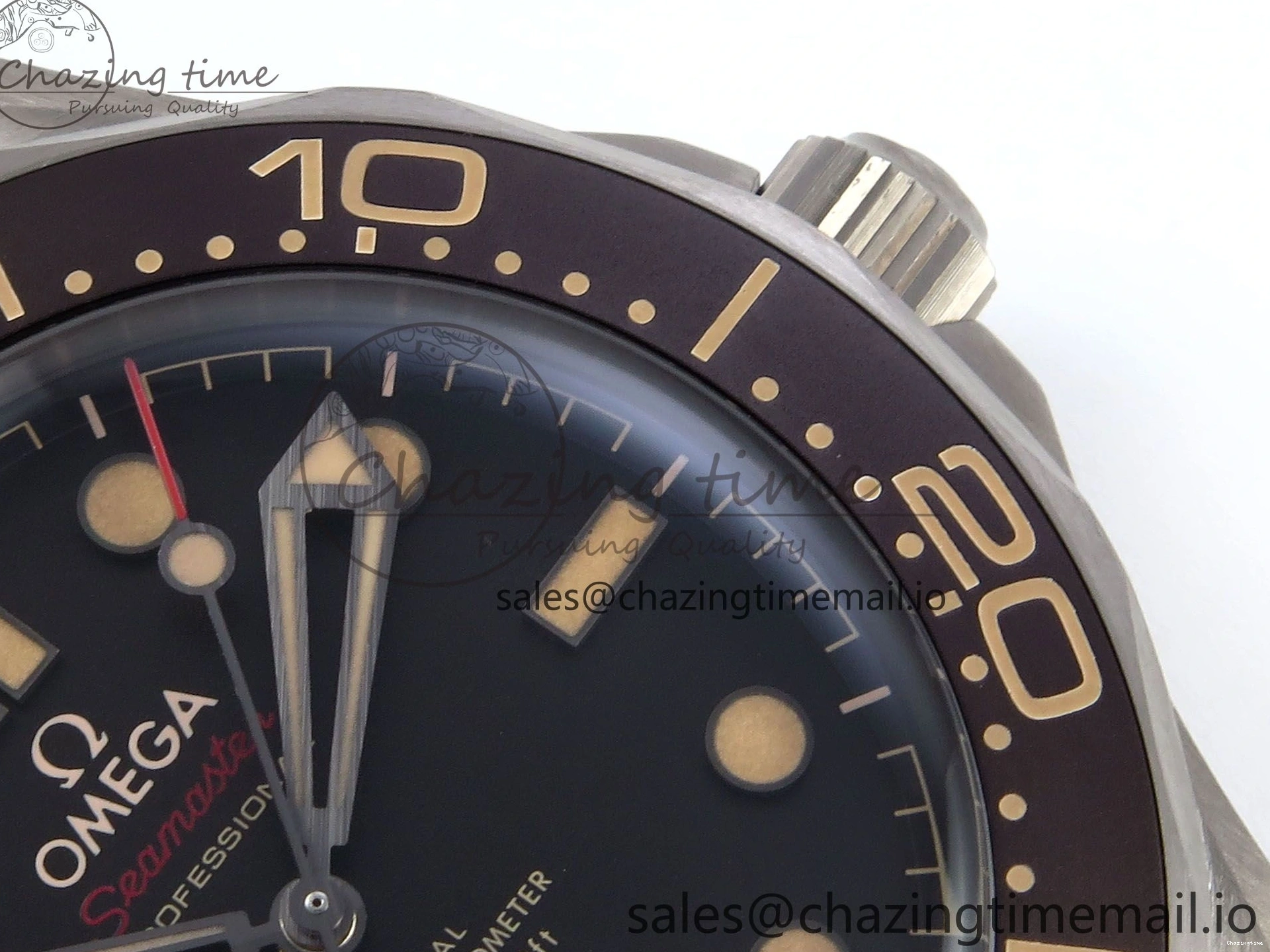 0423 Original Seamaster 300 “No Time to Die” Limited Edition VSF 1:1 Best Edition on SS Mesh Bracelet A8806(Free Nato) V 7679